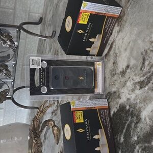 Luminara Ivory Flameless Candle Sets (2), Plus Remote, NWT
